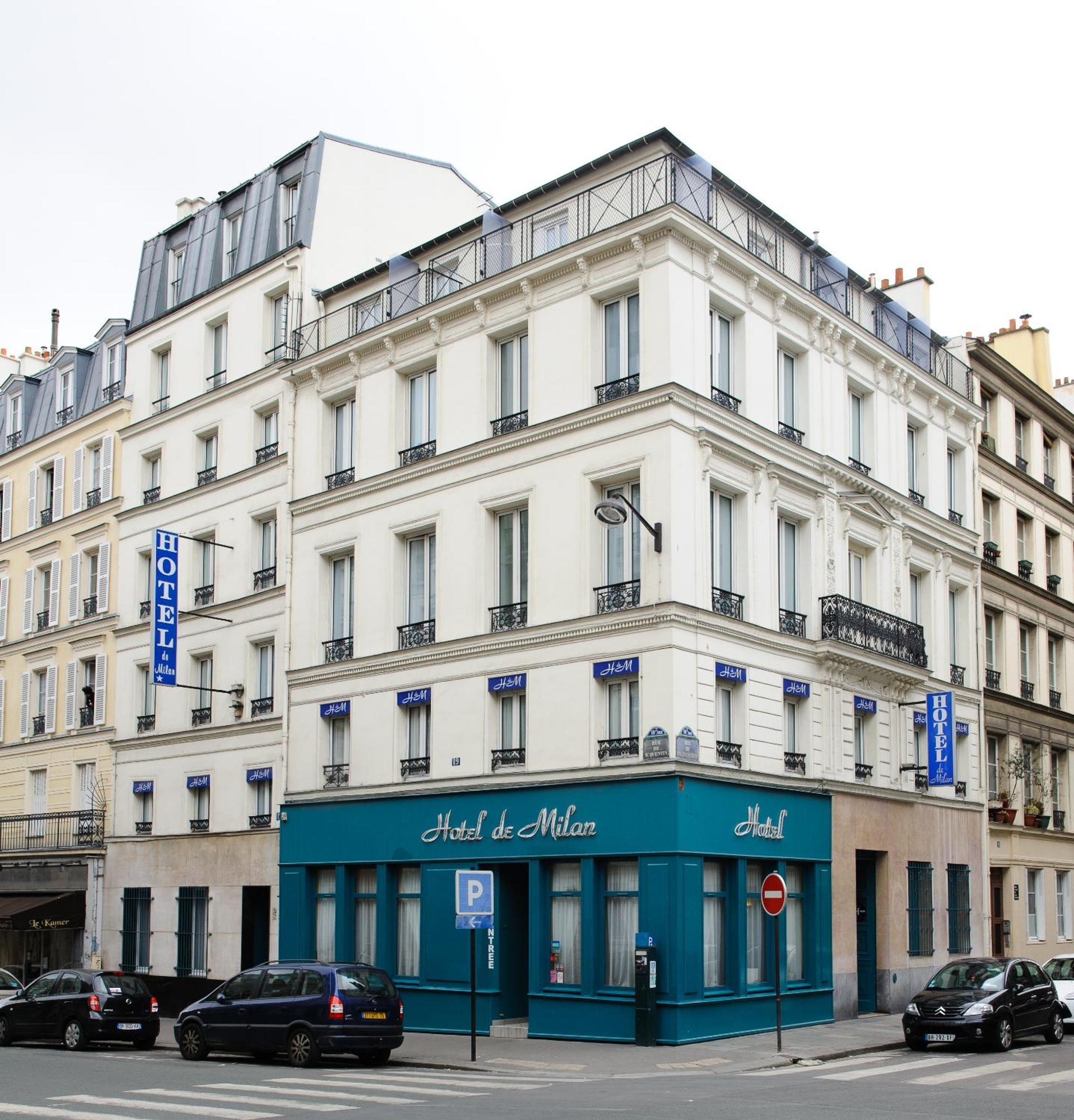 Hotel De Milan Paris Luaran gambar